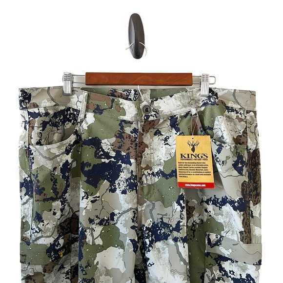 King's NEW Women's Hunter Cargo Pant 2.0 In Camo Size 16 - Picture 2 of 15